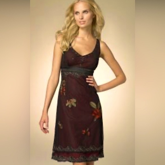 Beautiful Andianna Papell Dress Size 6 petite - Picture 2 of 16